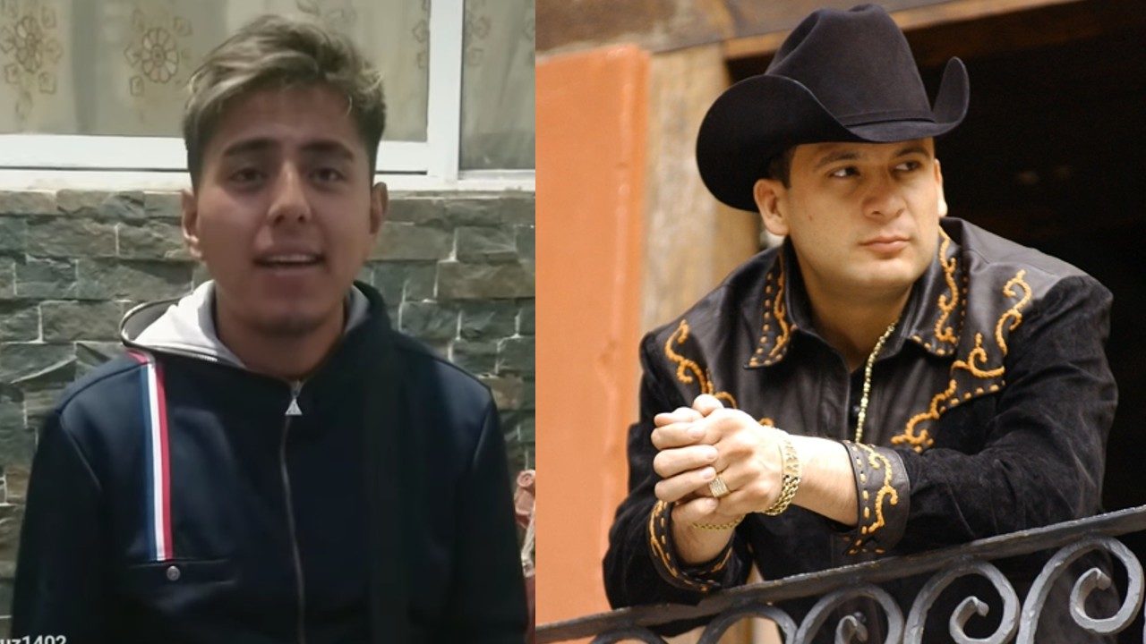 Joven Valentin Elizalde voz canta igualito