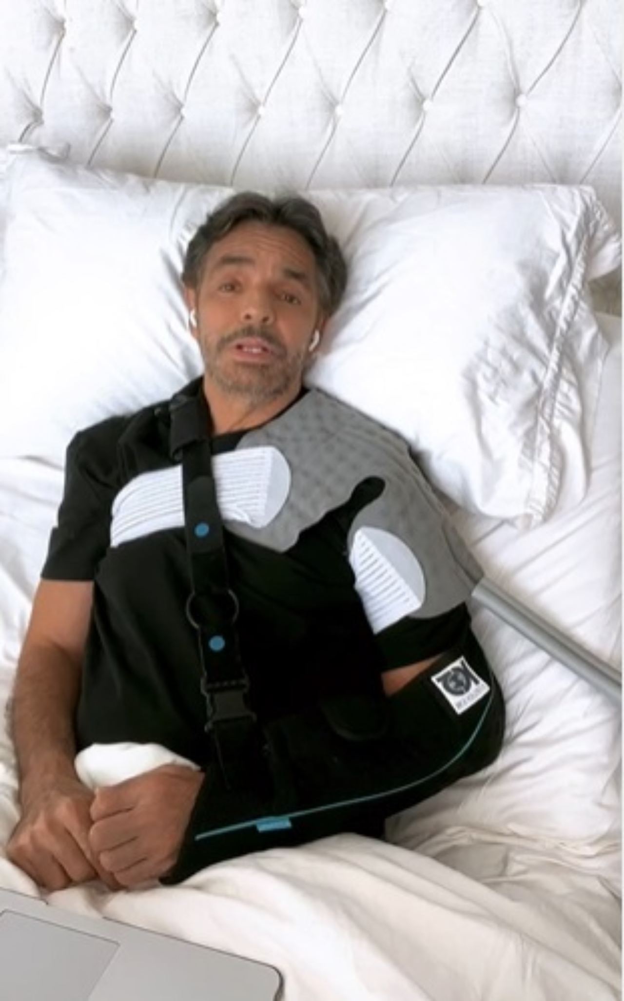 Eugenio Derbez habla sobre su accidente