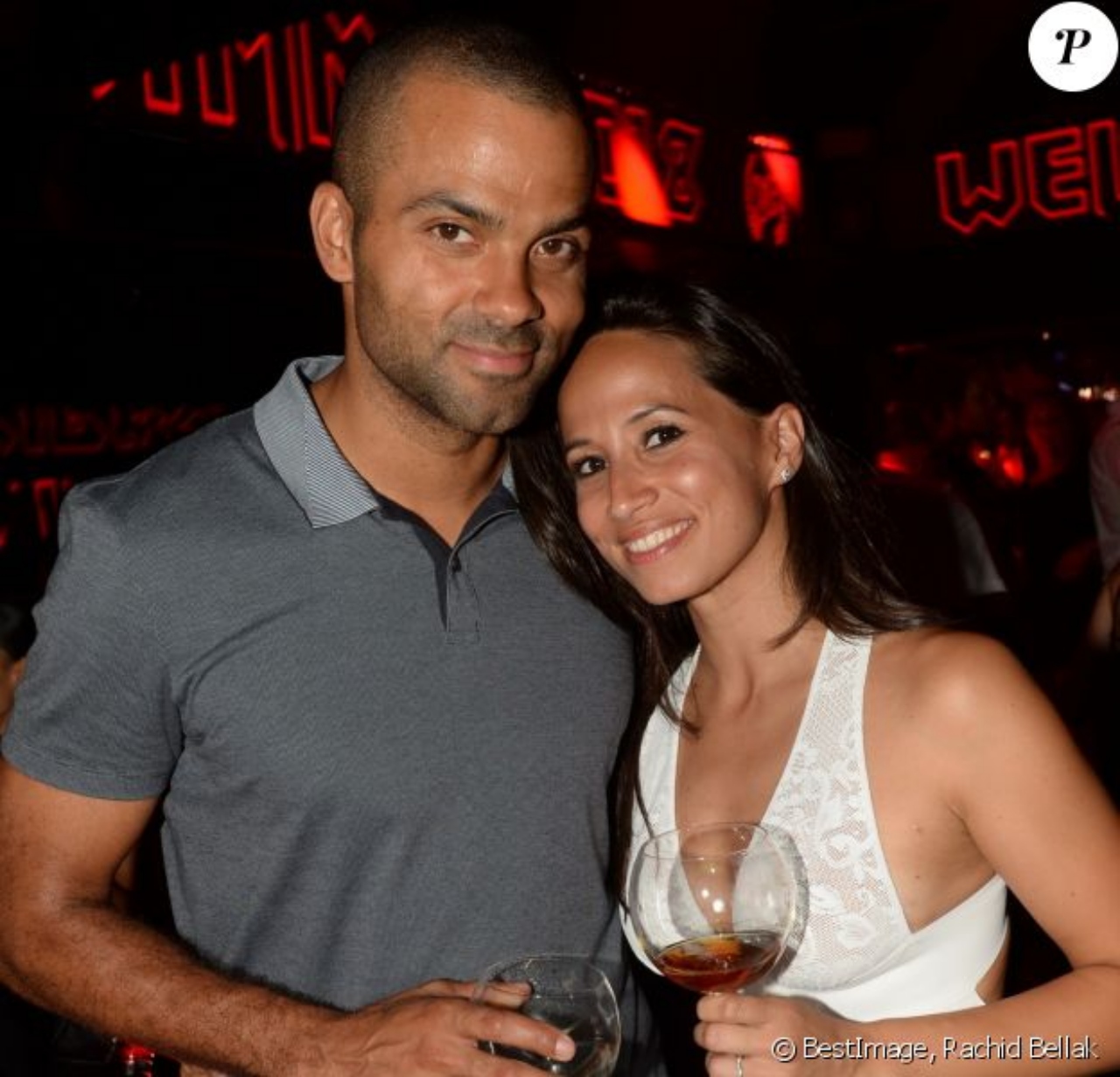 Eva Longoria y Tony Parker
