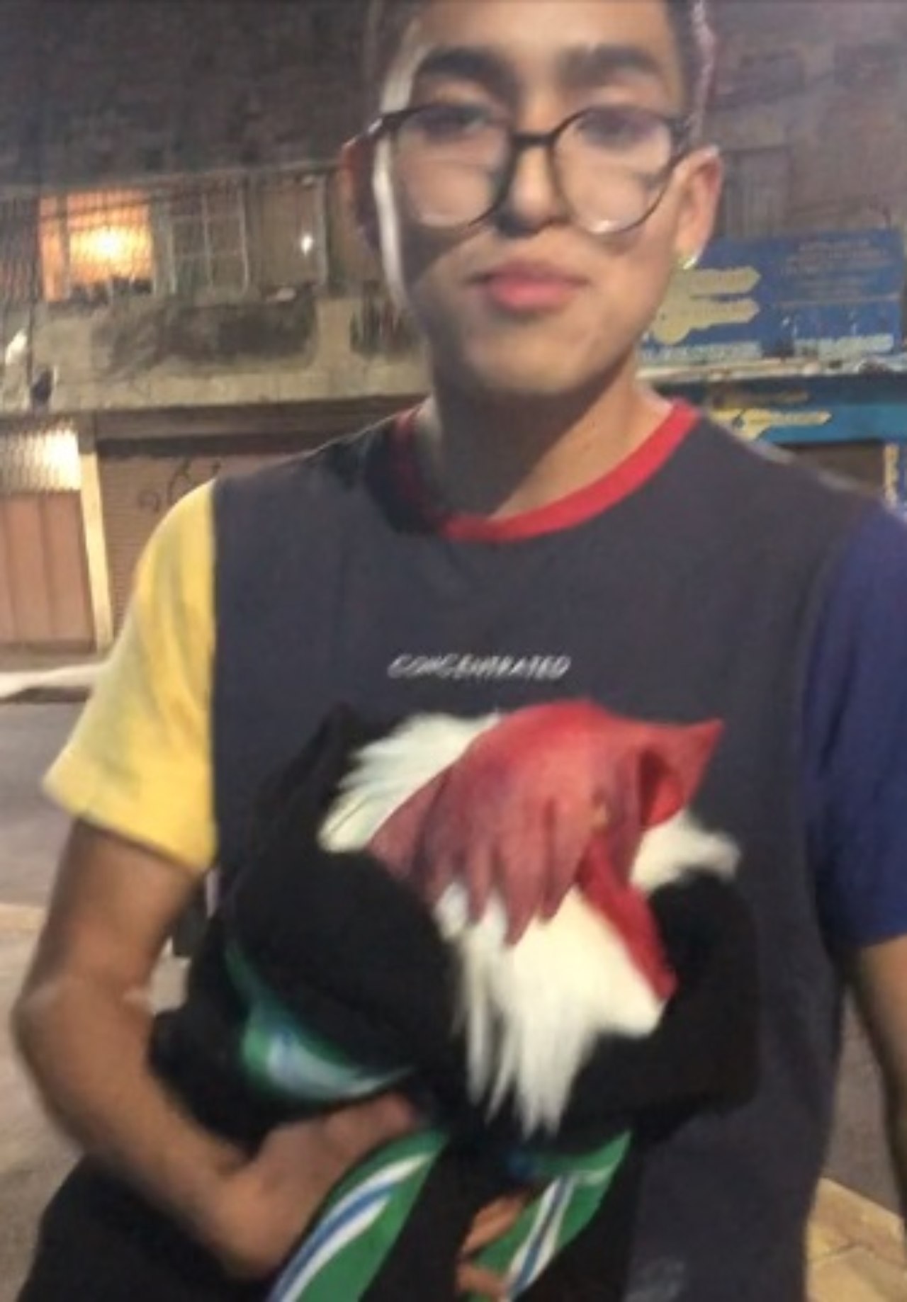 Jovan salva gallo temblor en CDMX