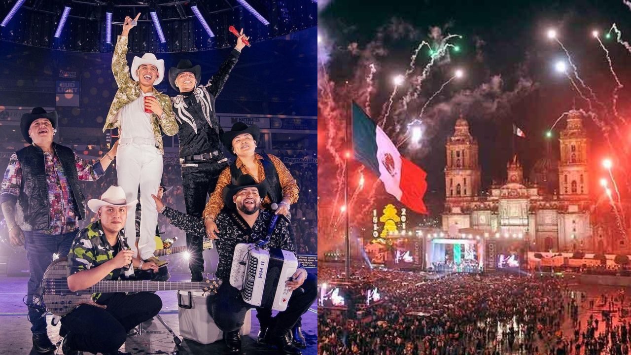 Grupo Firme concierto gratos Zocalo CDMX