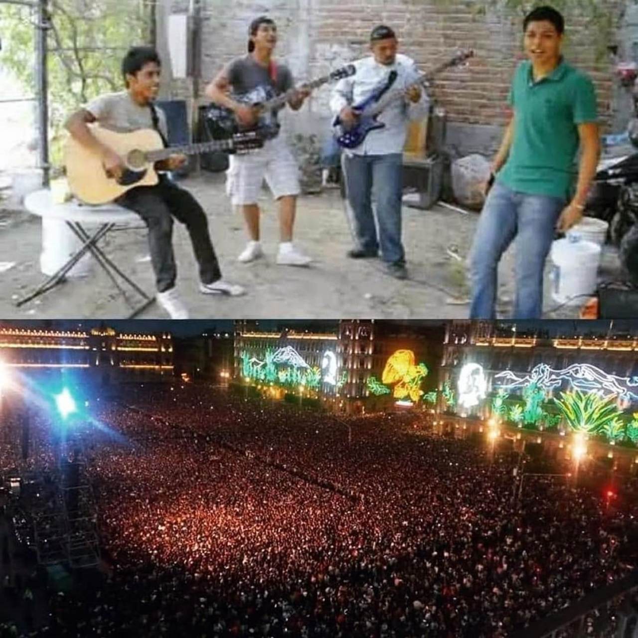 Evolucion Grupo Firme concierto Zocalo record