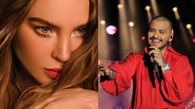 Insultan Belinda frente Nodal asi reacciona