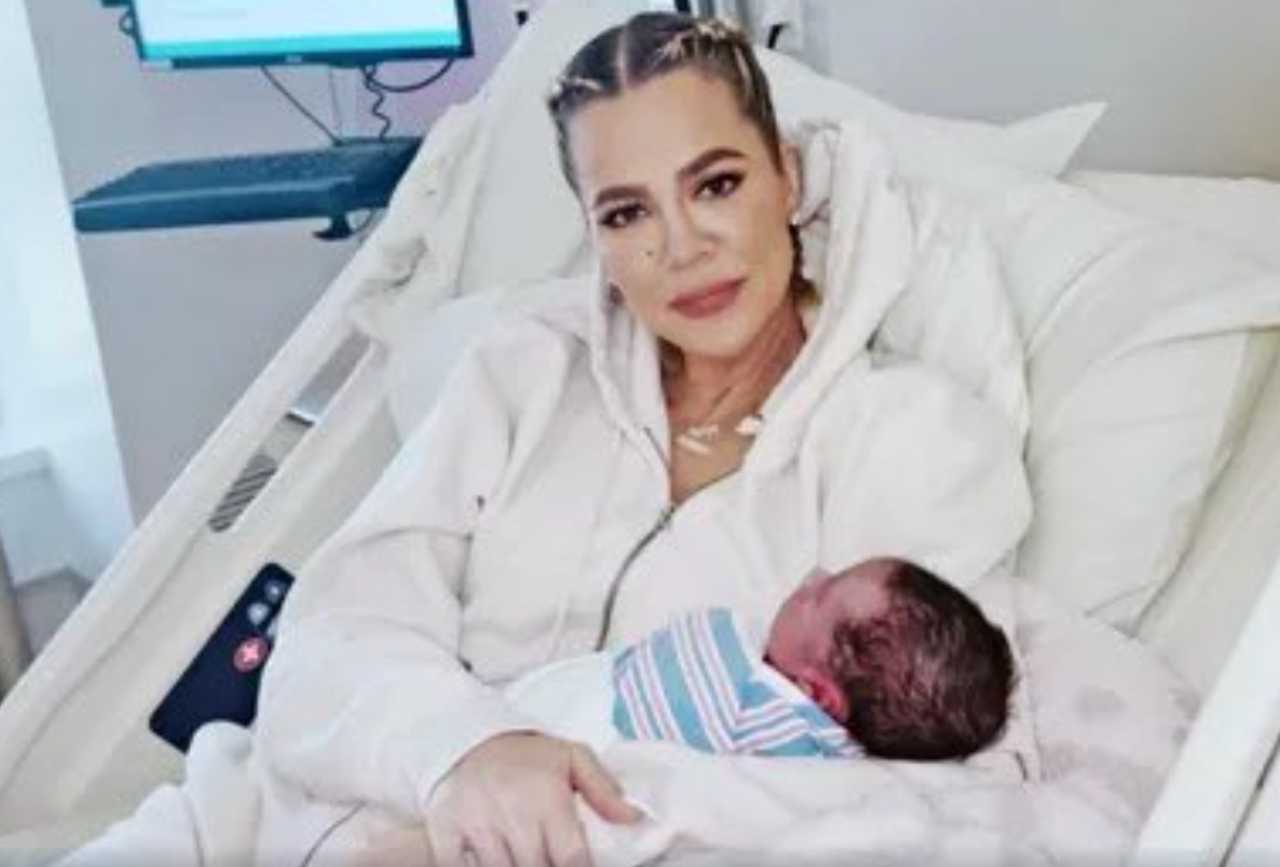 Khloé y su hijo