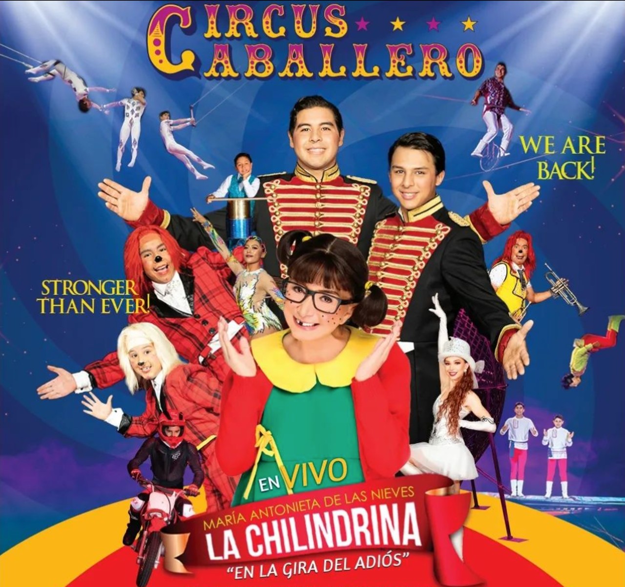 Chilindrina circo regreso