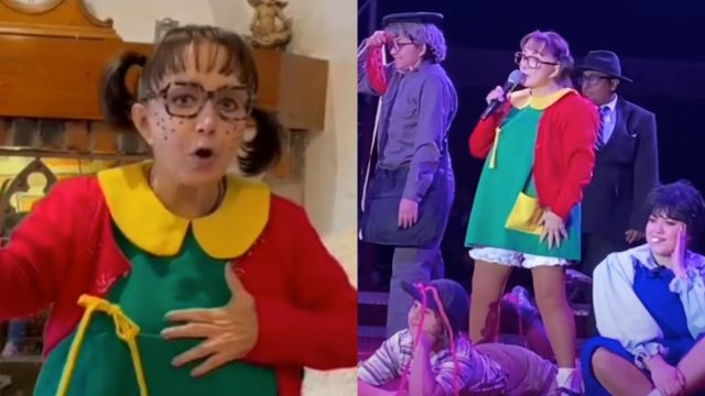 Chilindrina circo regreso