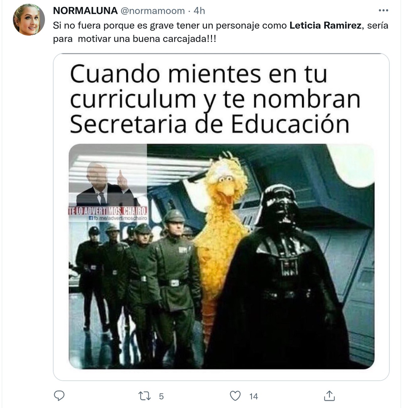 Memes Leticia Ramírez sep sistema escolar