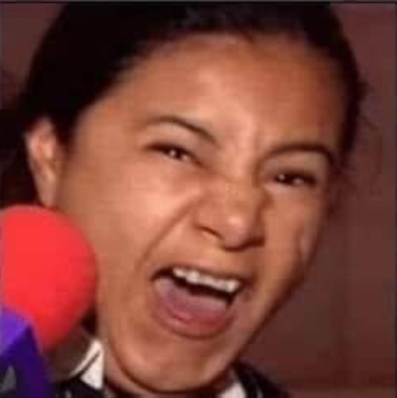 Meme señora risa tenebrosa entrevista