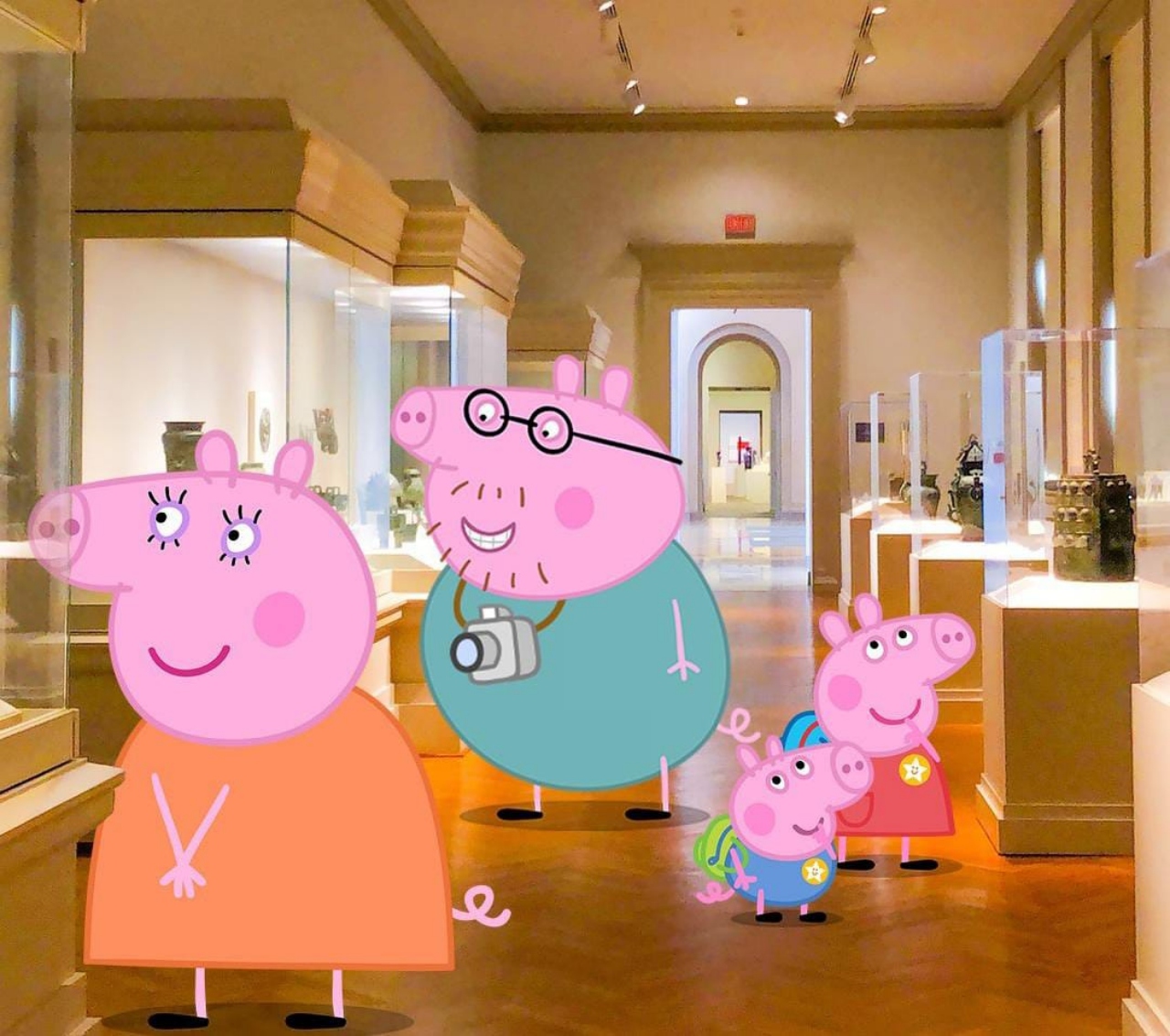 Peppa Pig familia