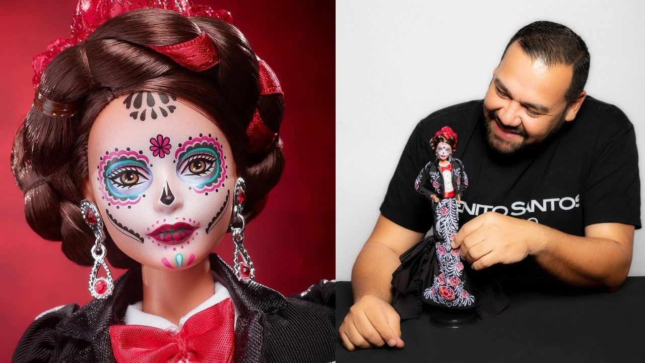 Barbie Día de Muertos 2022 mexicano