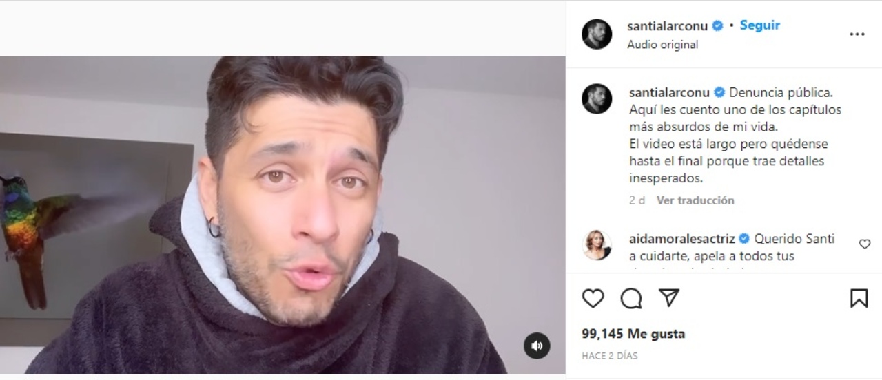 Joven dice que es hijo Shakira Santiago Alarcon