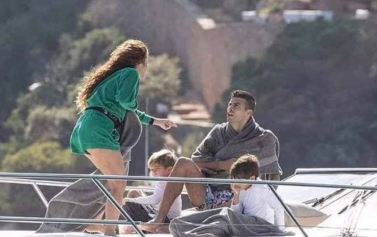 Shakira Pique peleando dia entero infidelidad