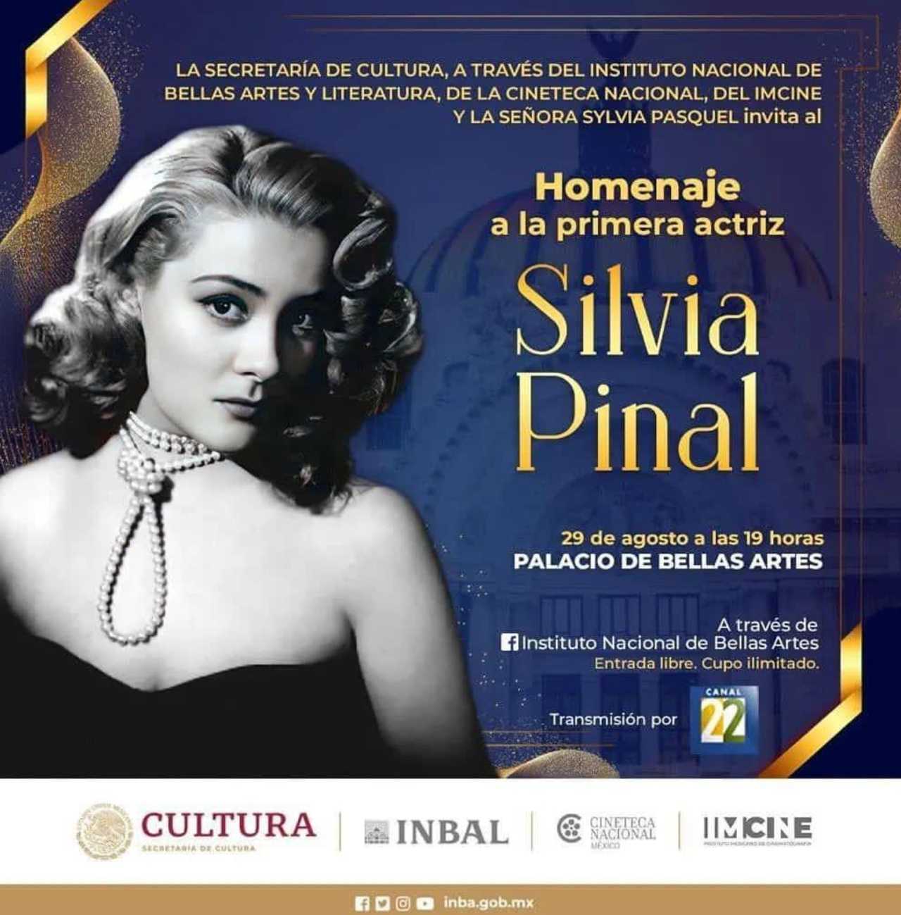Homenaje Silvia Pinal