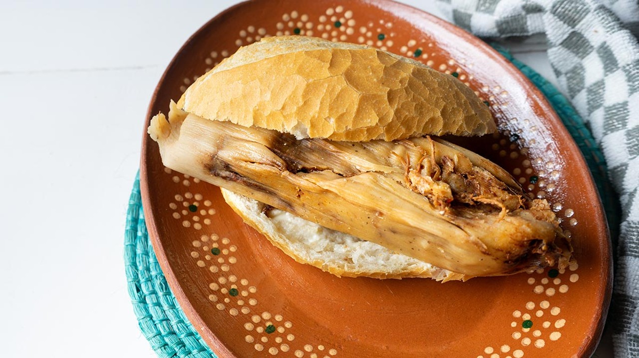 torta tamal México comidas