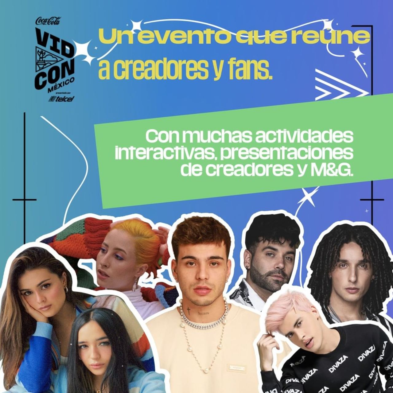 Vidcon 2022 Mexico que es influencers