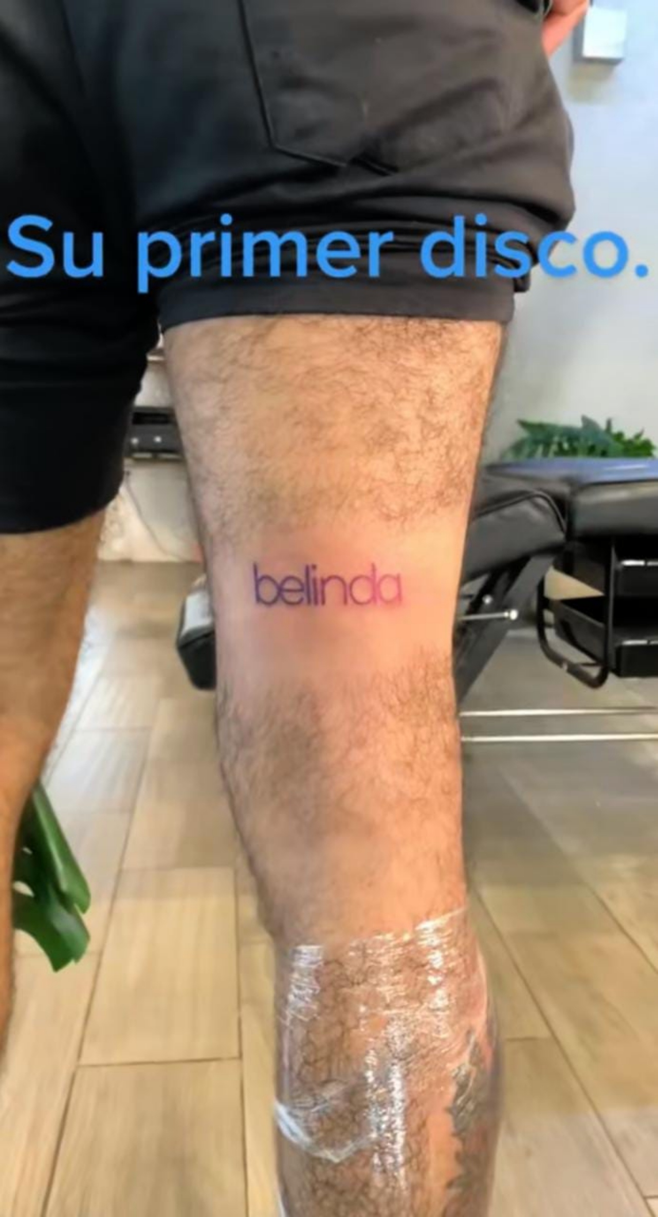 Tatuaje Belinda primero disco