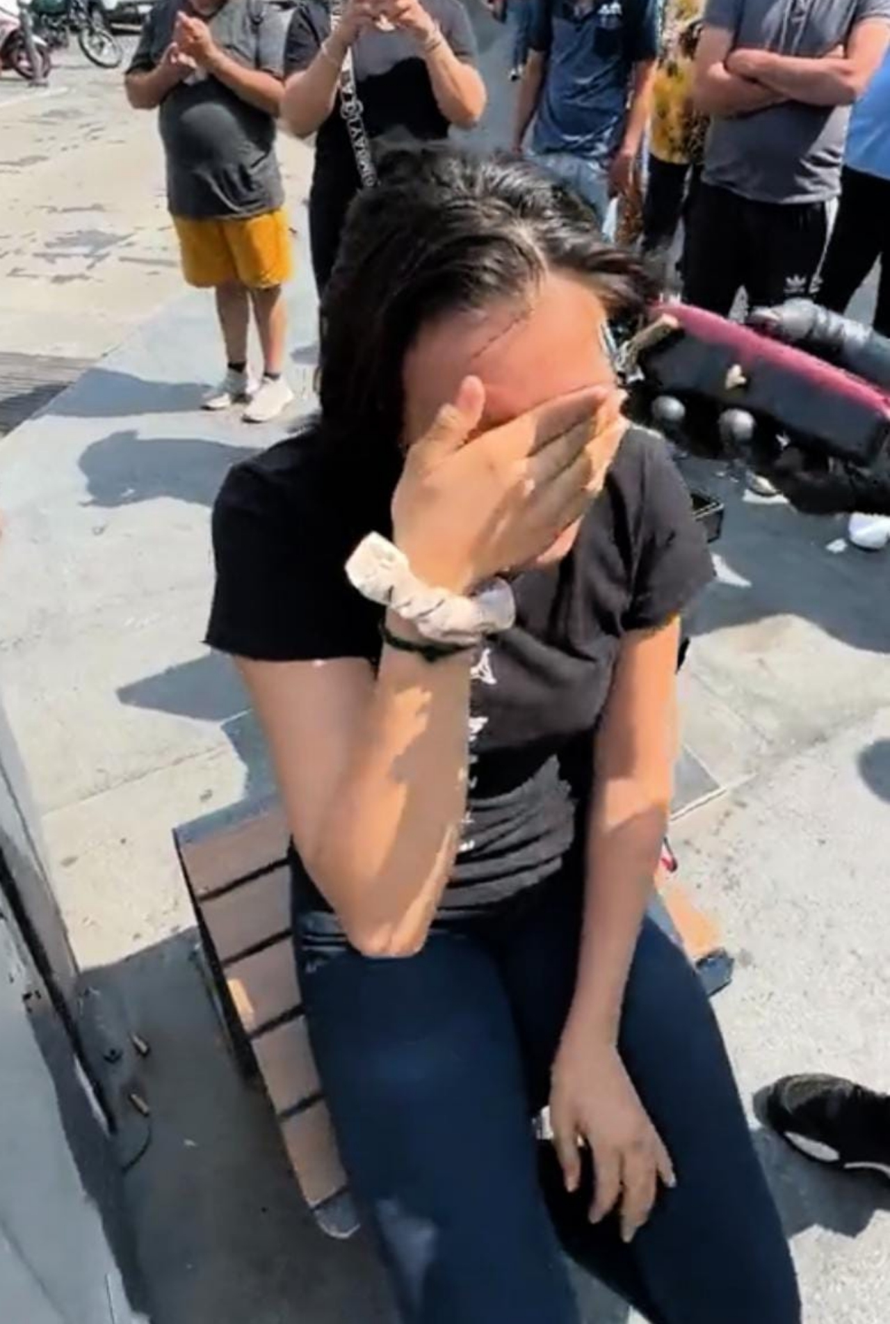 Chica pelona tiktok