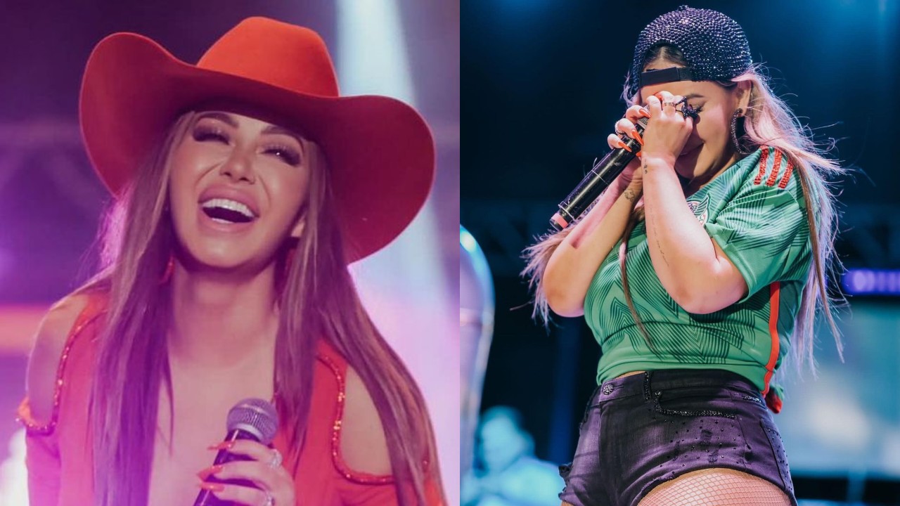 Chiquis Rivera sufre caida en escenario