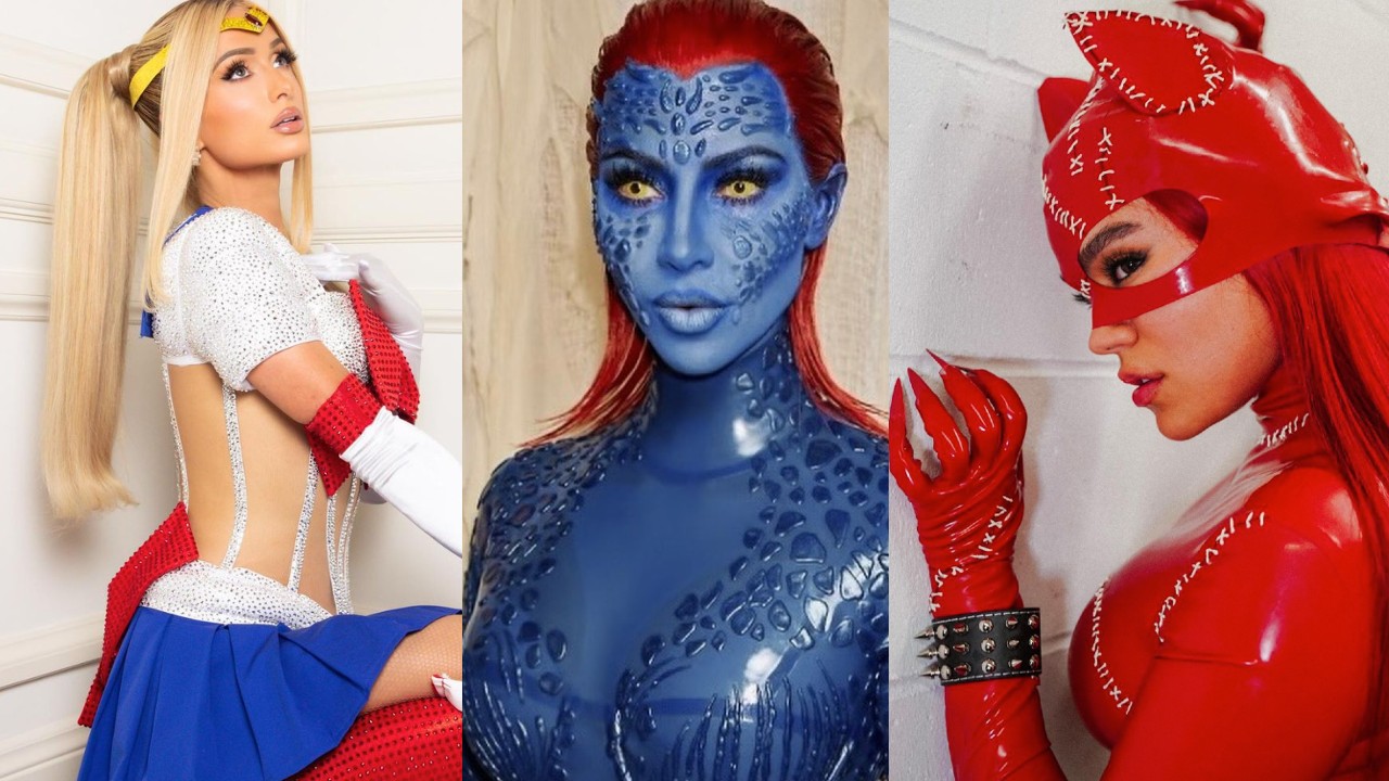 Paris Hilton famosos Halloween