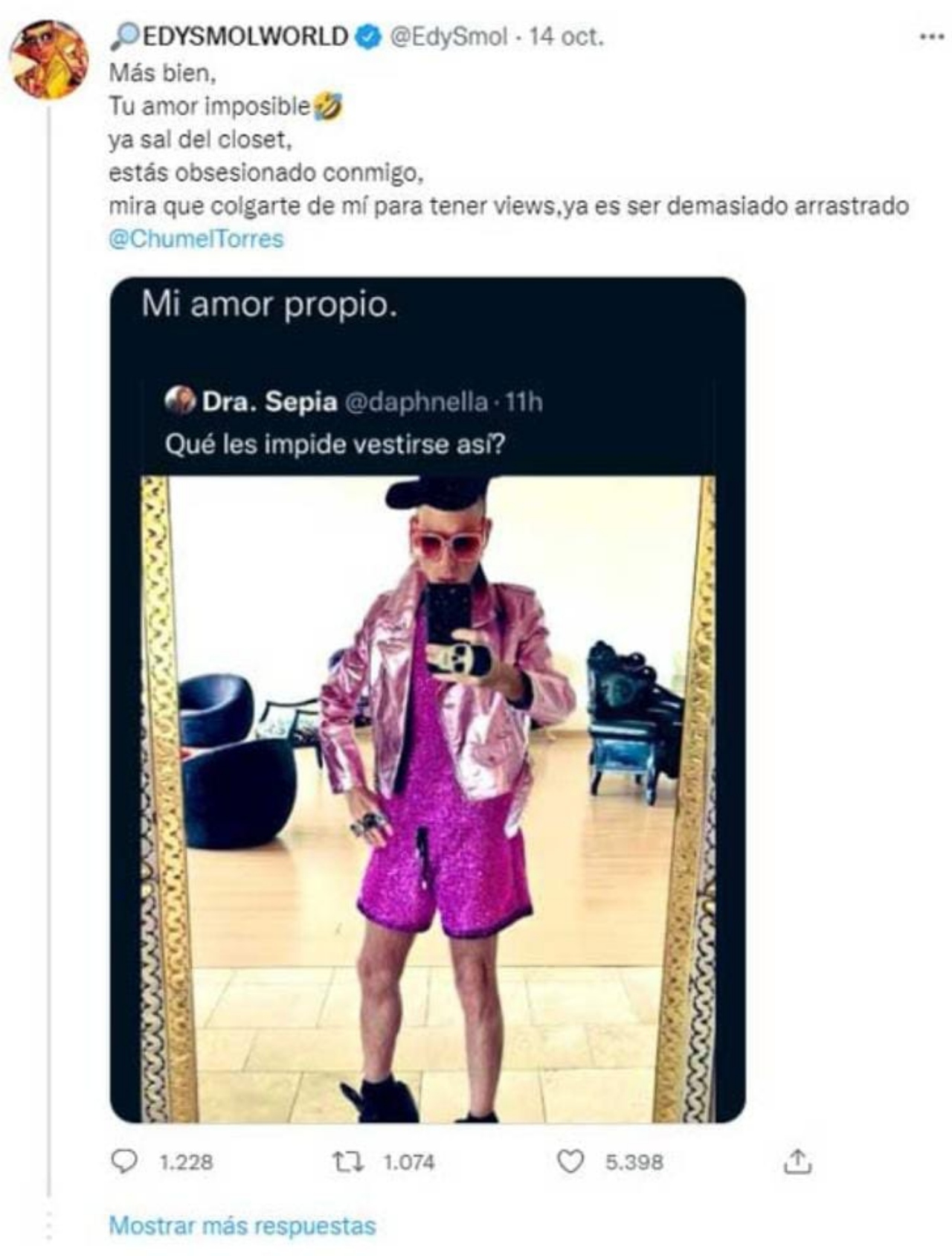 Edy Smol contra Chumel Torres