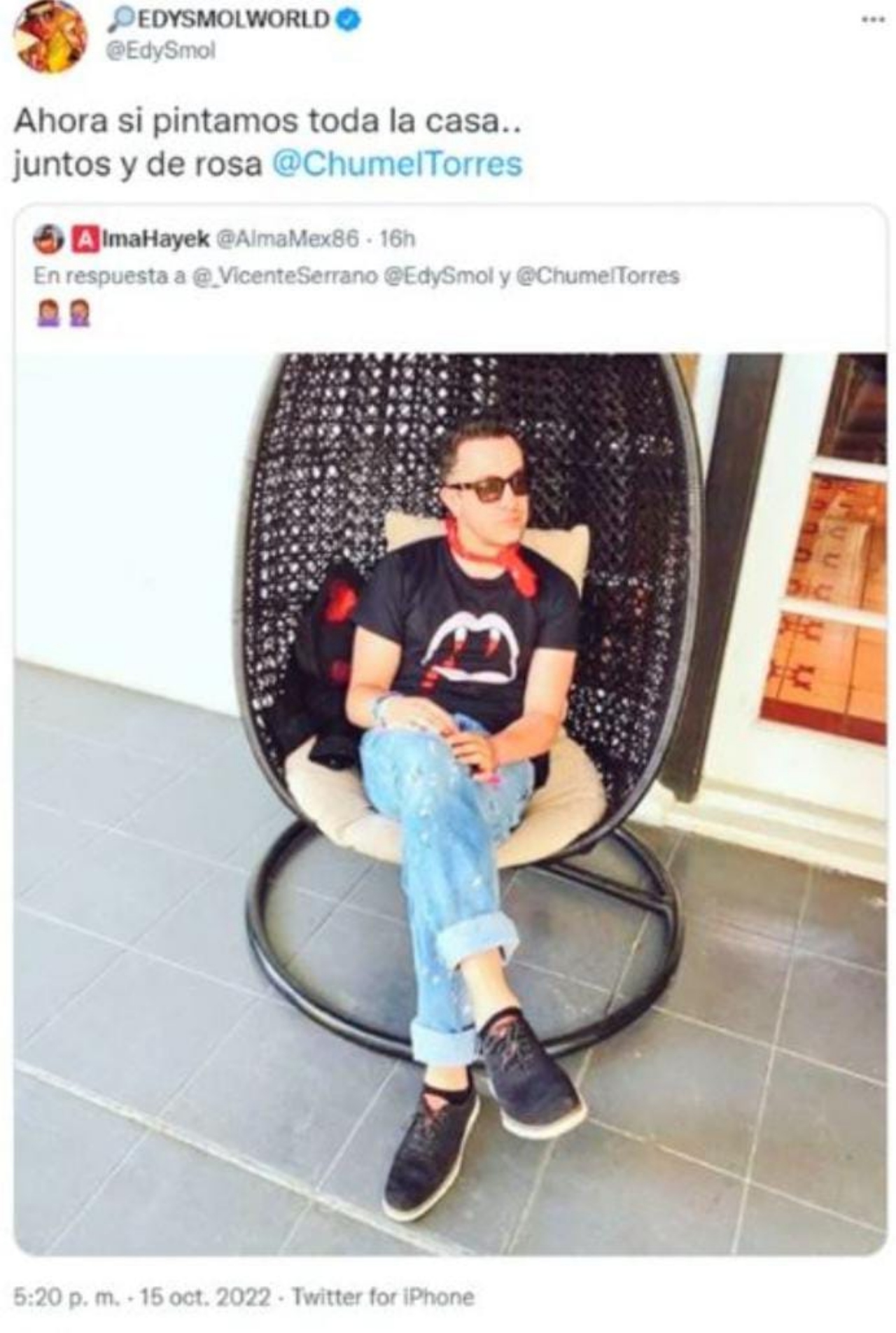 Chume Torres gay