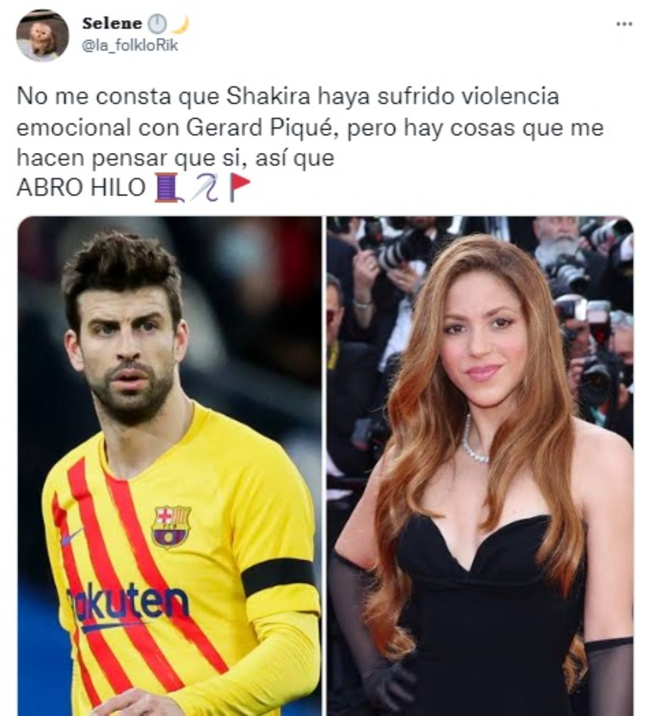 Pique Shakira hijo de agresion emocional