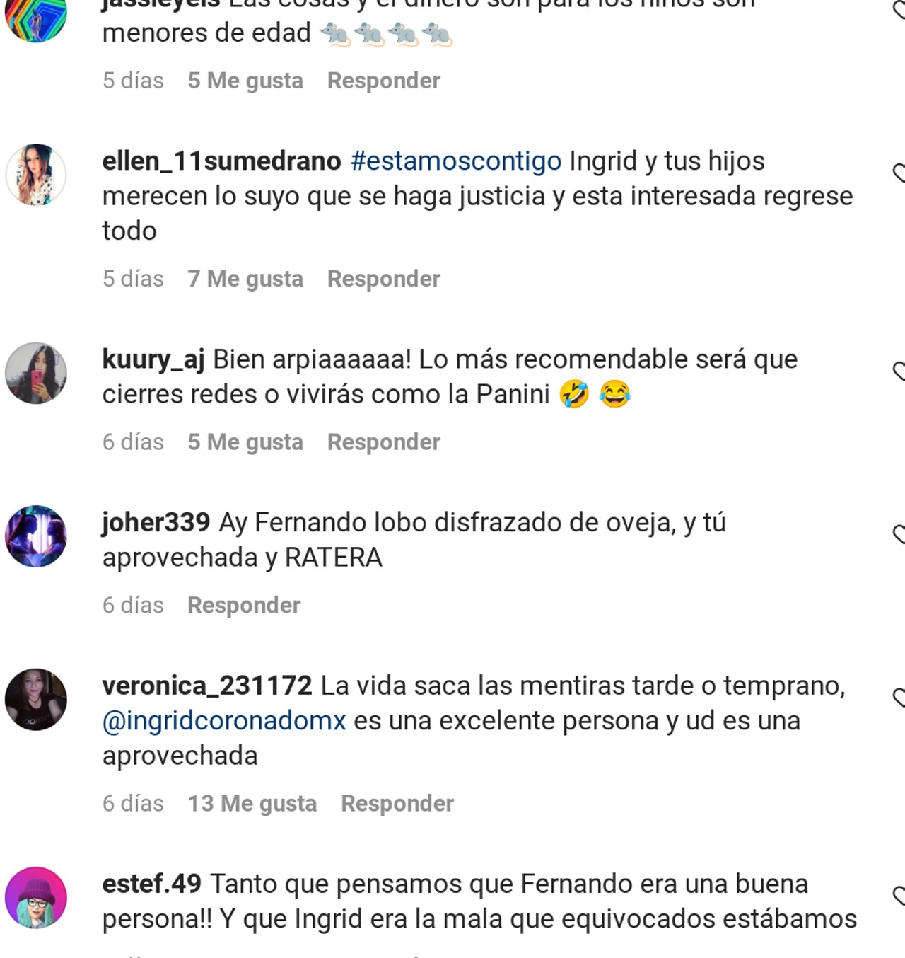 Fernando viuda Coronado testamento dinero comentarios