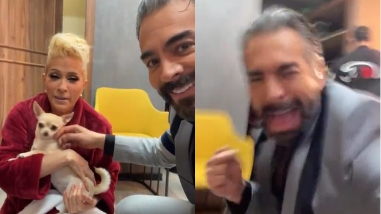 Perra de Yuri muerde Omar Chaparro