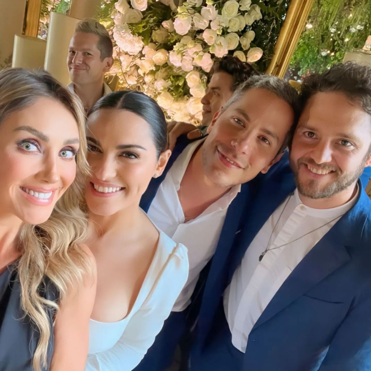 Maite Perroni reune RBD en boda