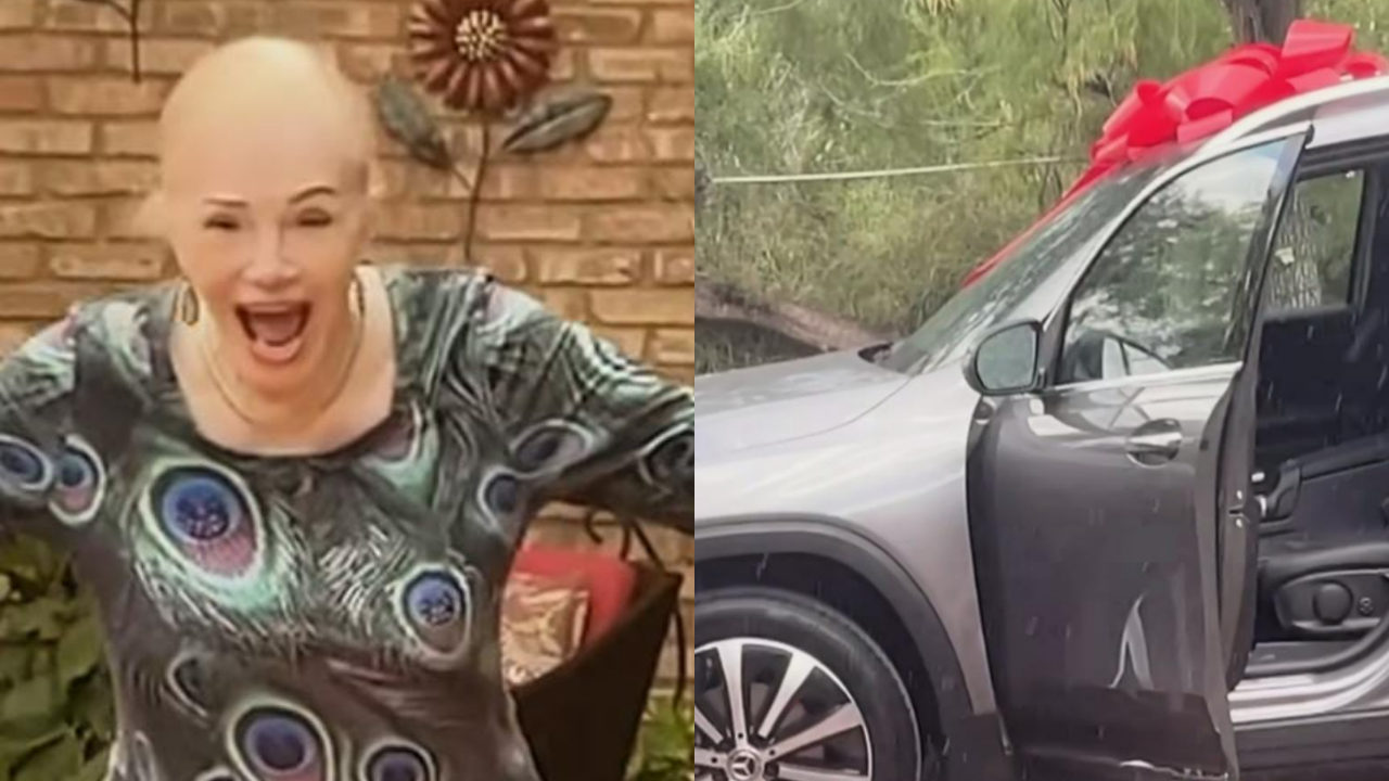 Gloria Trevi camioneta madre