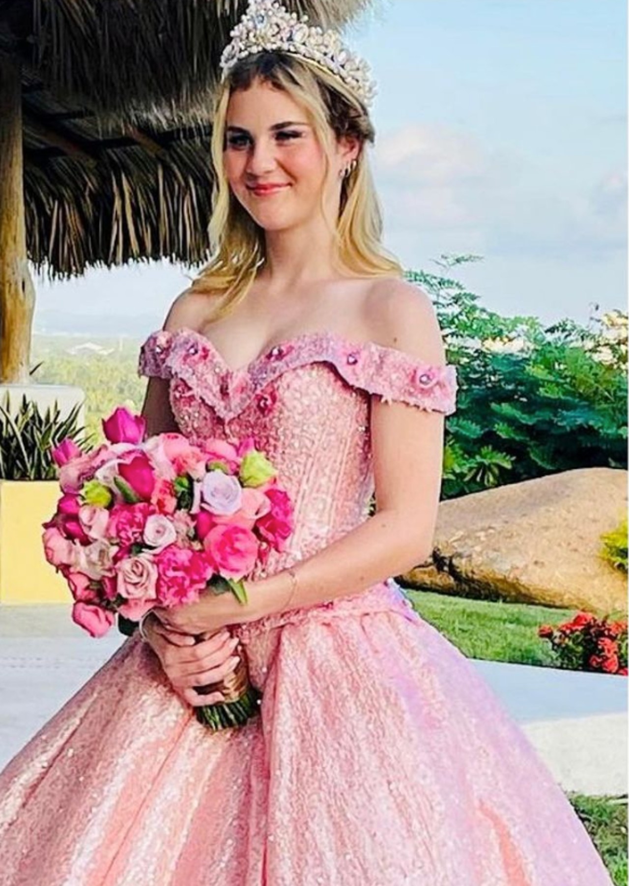 Michelle Vieth hija xv años fiesta
