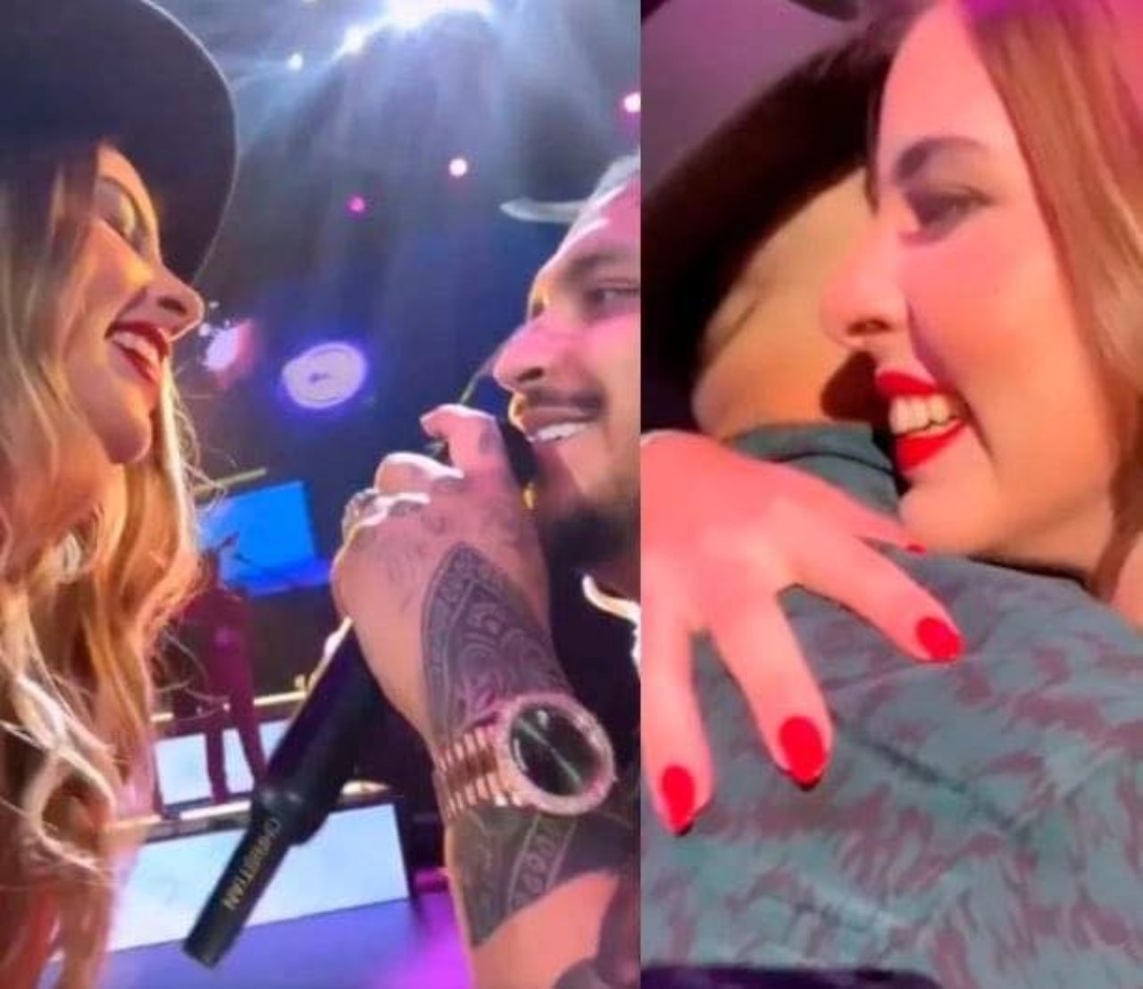 Nodal canta fan igual Belinda concierto
