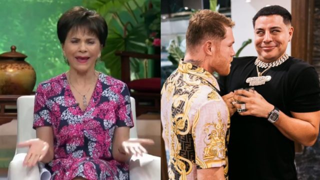 pati Chapoy defiende Grupo Firme Canelo