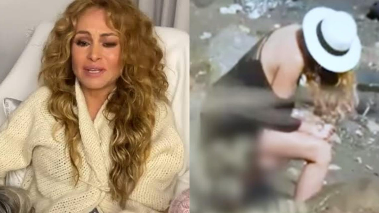 Paulina Rubio reaparece playa