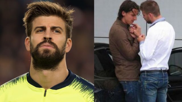 Aseguran Pique es bisexual usando novia