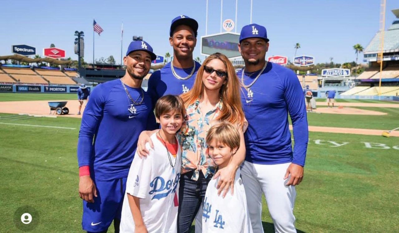 Shakira y sus hijos con PiquÃ©