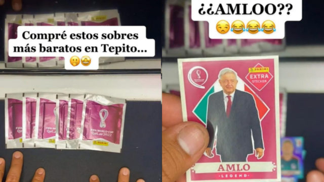 Estampas mundial AMLO
