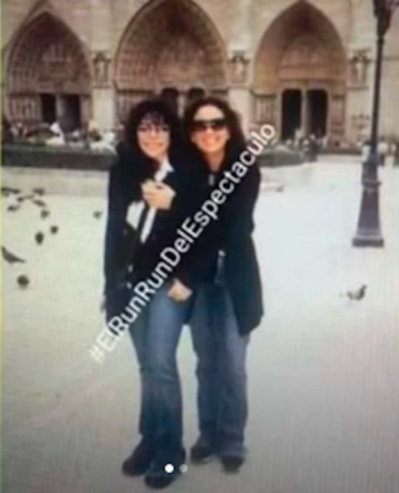 Yolanda Andrade y Verónica Castro tras boda en Europa