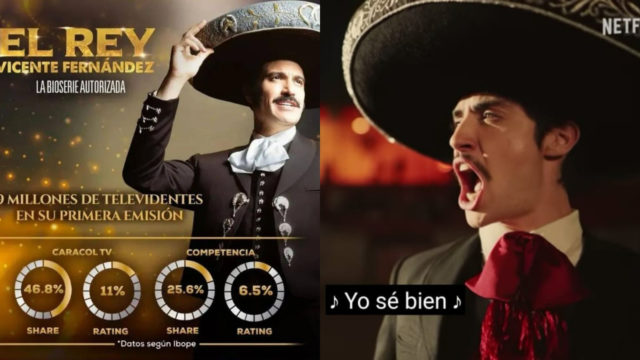Serie Vicente Fernández fracaso