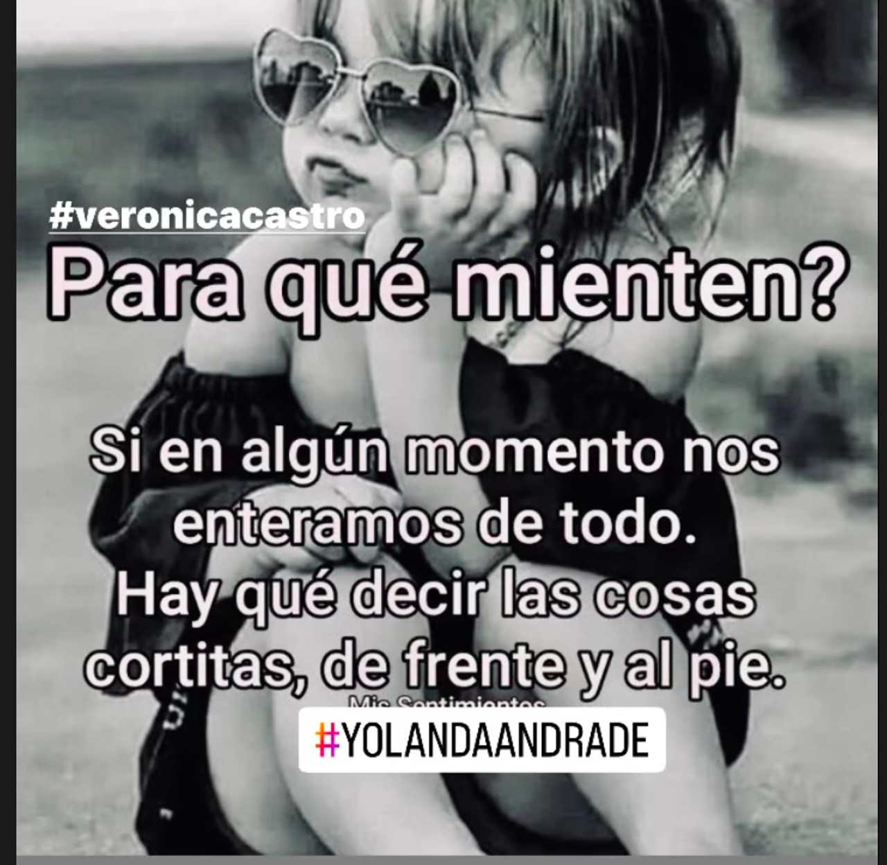 Yolanda Andrade amenaza a Verónica Castro