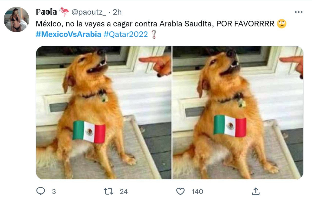 Memes méxico mundial arabia saudita5
