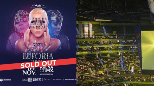 Yuri sold out no lleno concierto