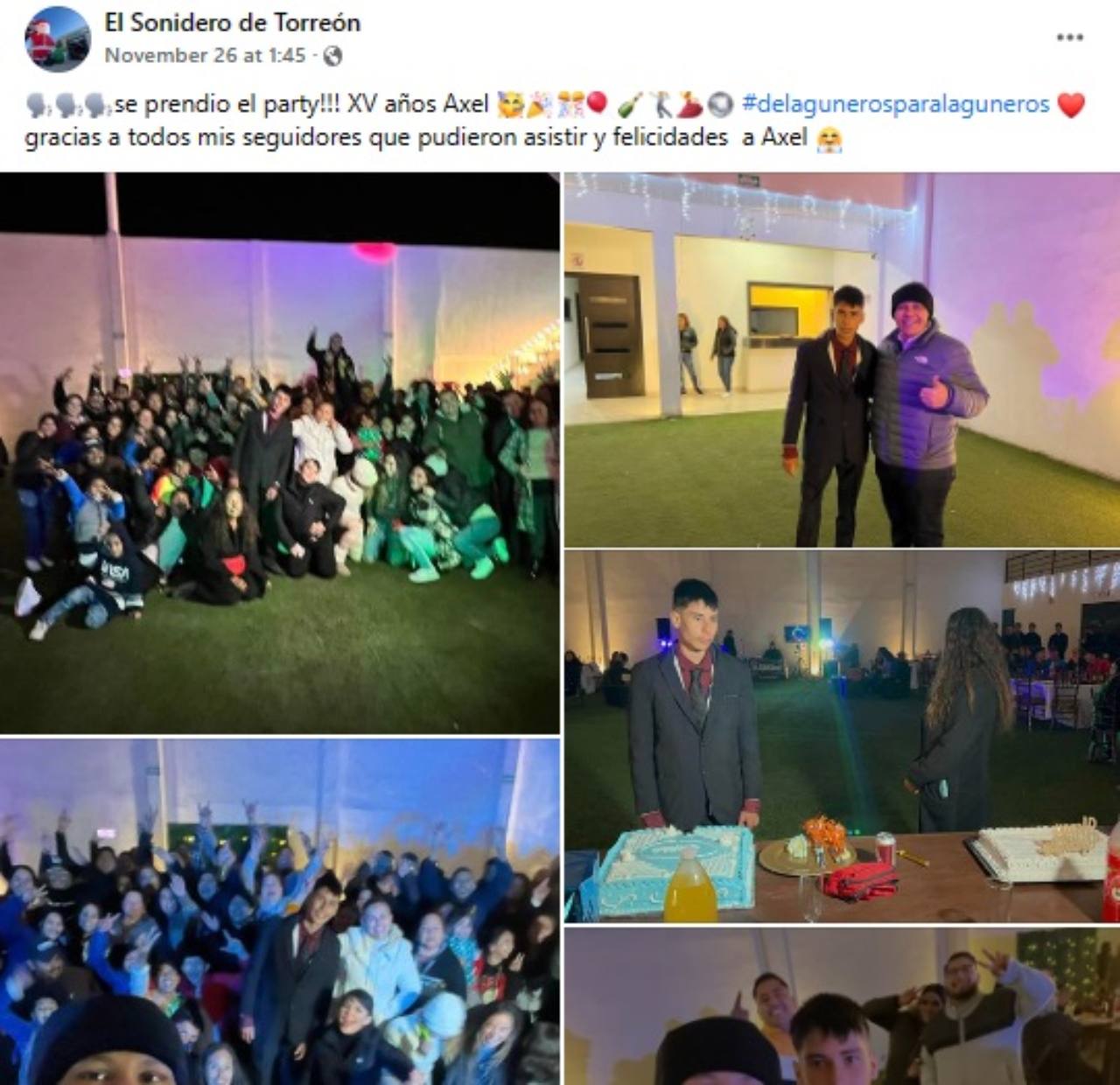 Axel Vaquera chico fiesta xv años