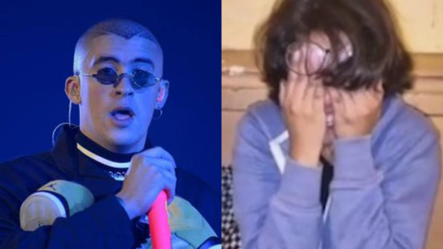 Mujer autolesiona concierto Bad Bunny