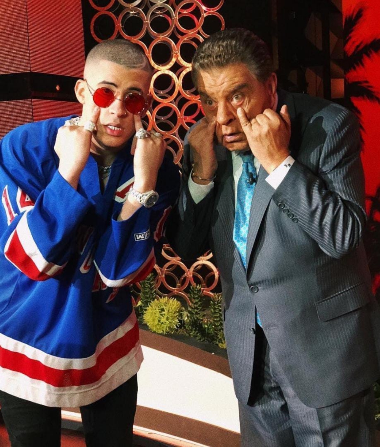 Bad Bunny y Don Francisco