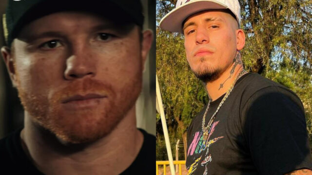 Boxeador argentino canta tiro Canelo
