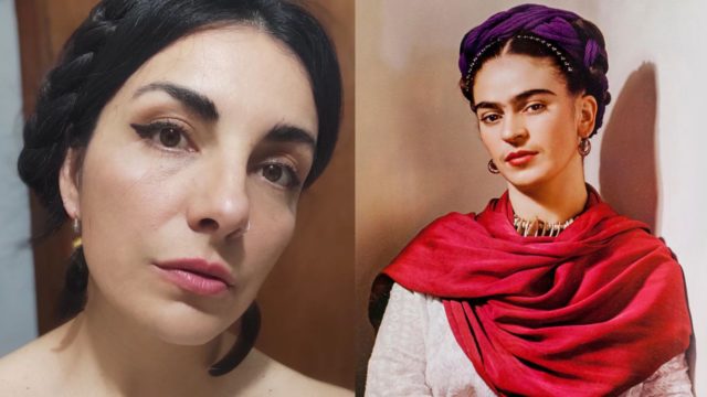 TikToker Jessica reencarno en Frida Kahlo