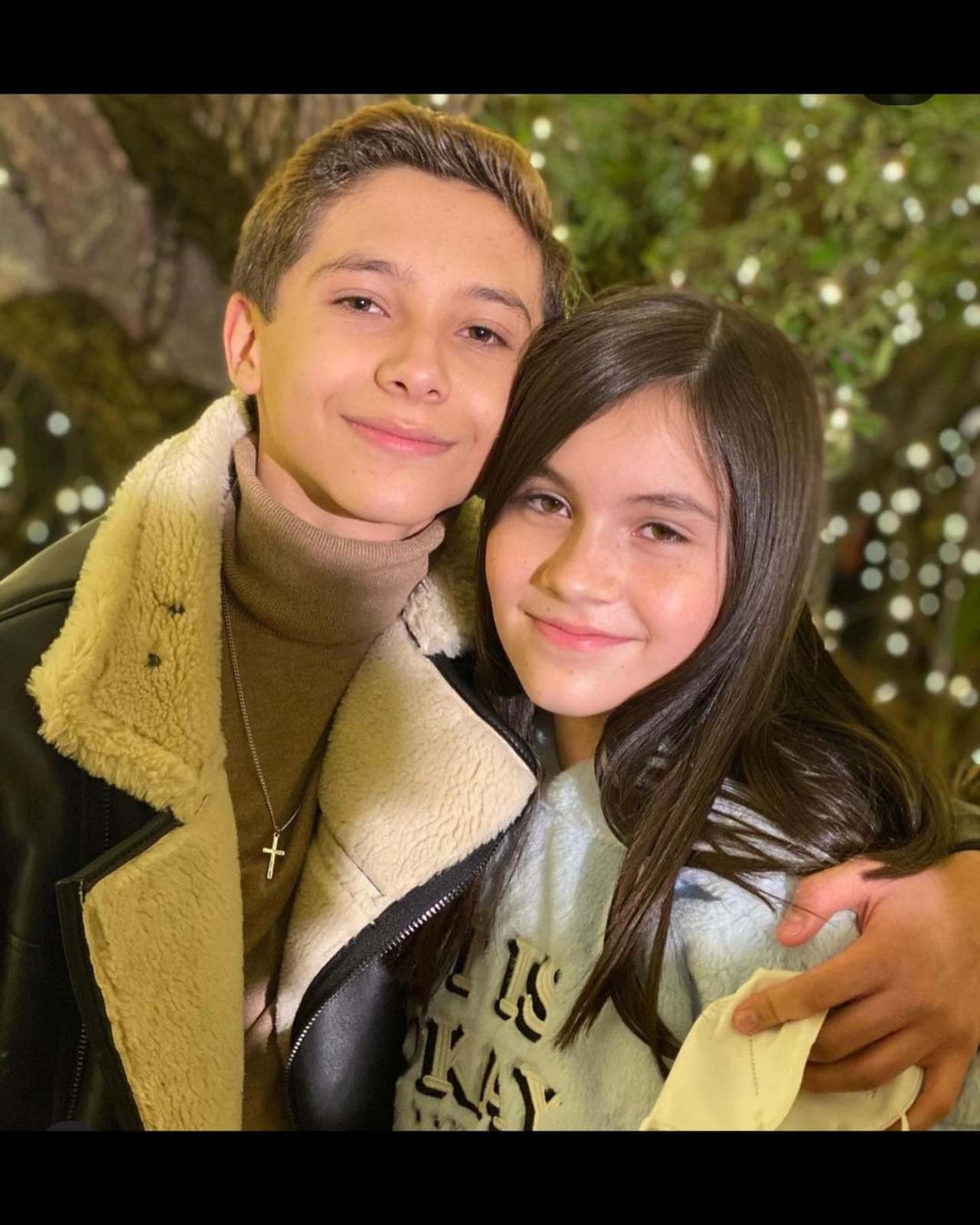 Tadeo hijo Carlos Bonavides y novia