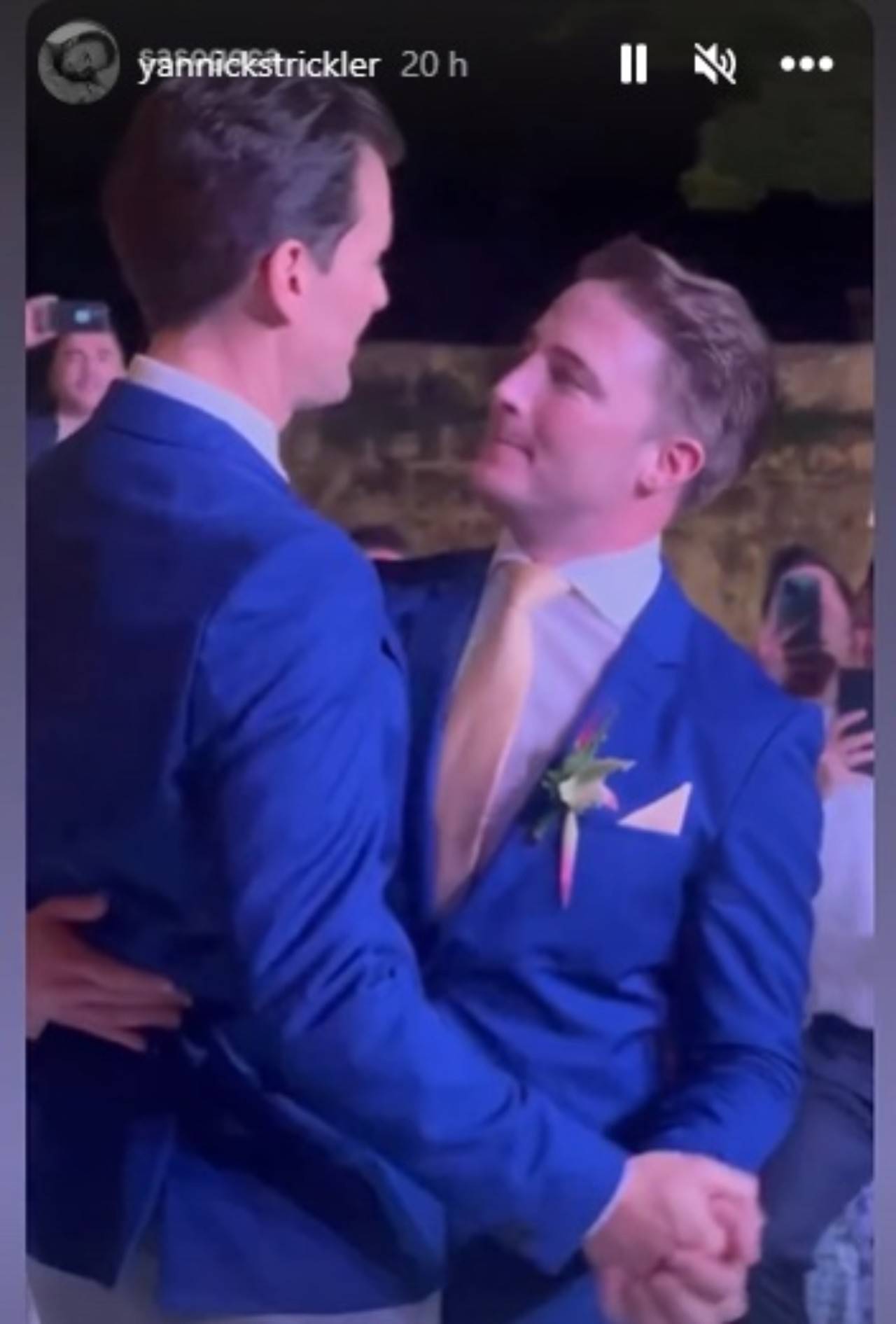 Yannick Strickler segunda boda novio Manuel