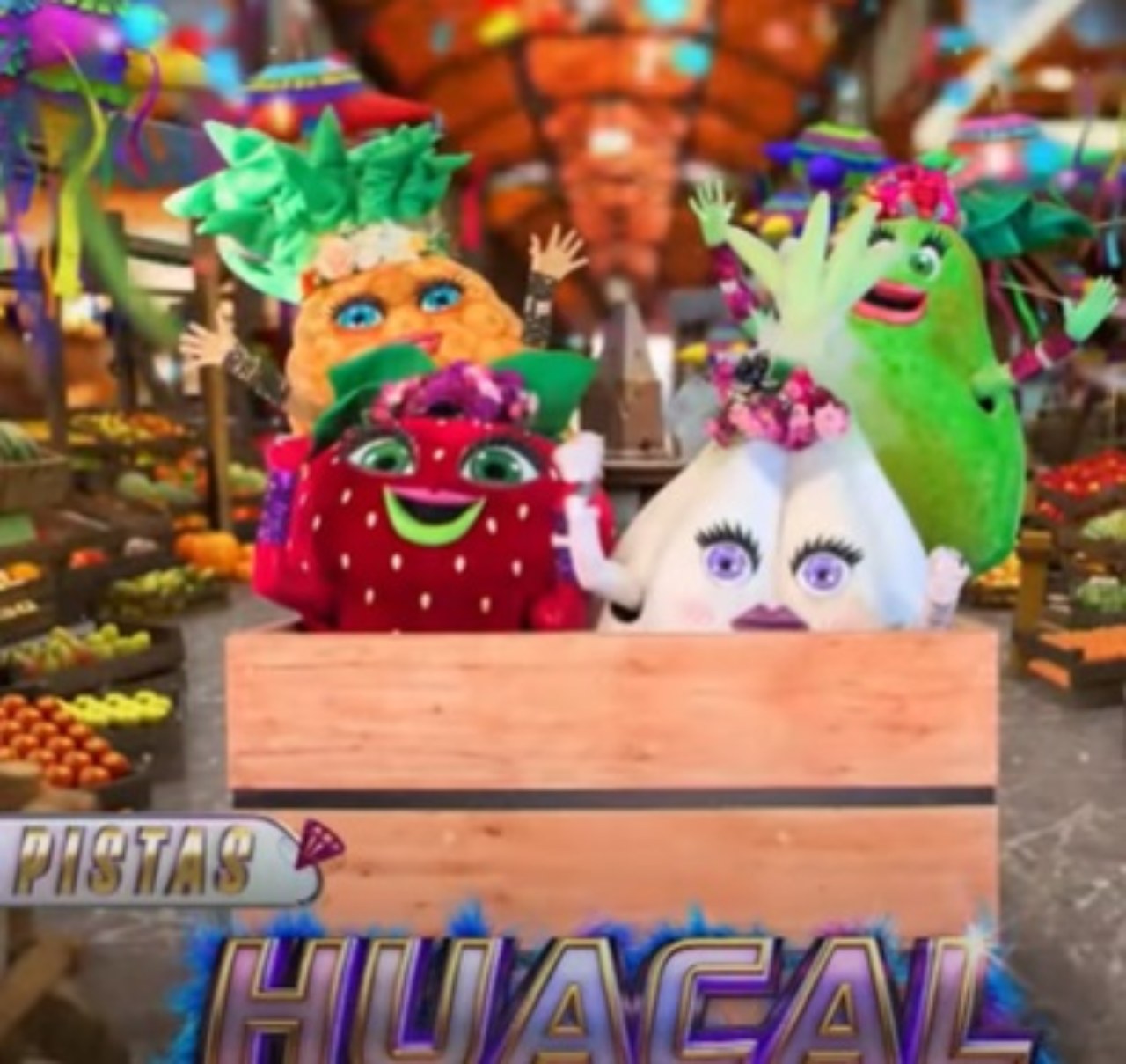 Huacal Quien es mascara Karla Diaz
